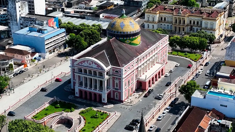 Teatros da Amazônia são reconhecidos pela Unesco como Patrimônio Mundial.