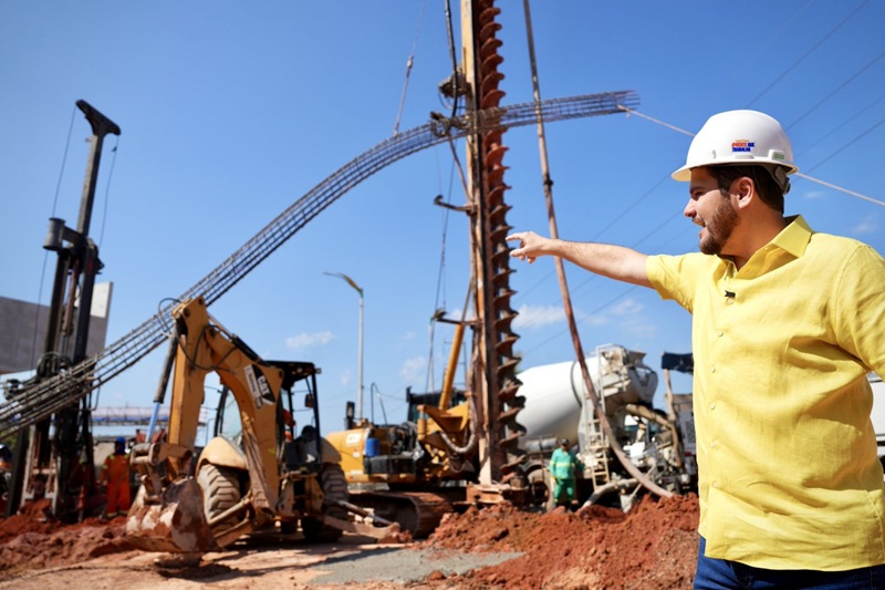 Prefeito Renato Junior anuncia etapa decisiva do complexo viário ‘Passarão’ e destaca benefícios da obra no trânsito da zona Oeste.
