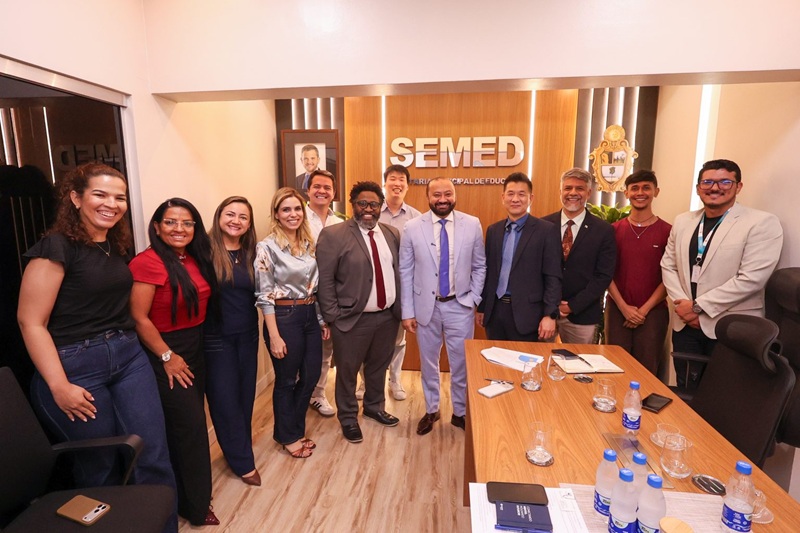 Prefeitura de Manaus planeja ampliar ensino de coreano nas escolas municipais